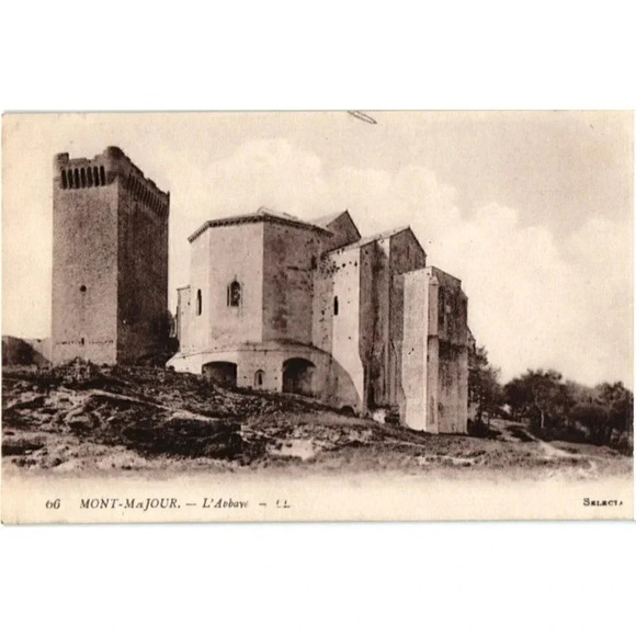 MONT-MAJOUR. -L'Abbaye Postcard - Picture 1 of 2